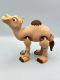 Camel 3D printed charming decor figurine