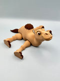 Camel 3D printed charming decor figurine
