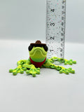 Cowboy frog 3D printed decor figurine