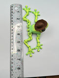 Cowboy frog 3D printed decor figurine