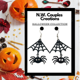 Acrylic Halloween earrings