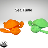 Flexi Animals, LlamaCorn, Turtle, Frog