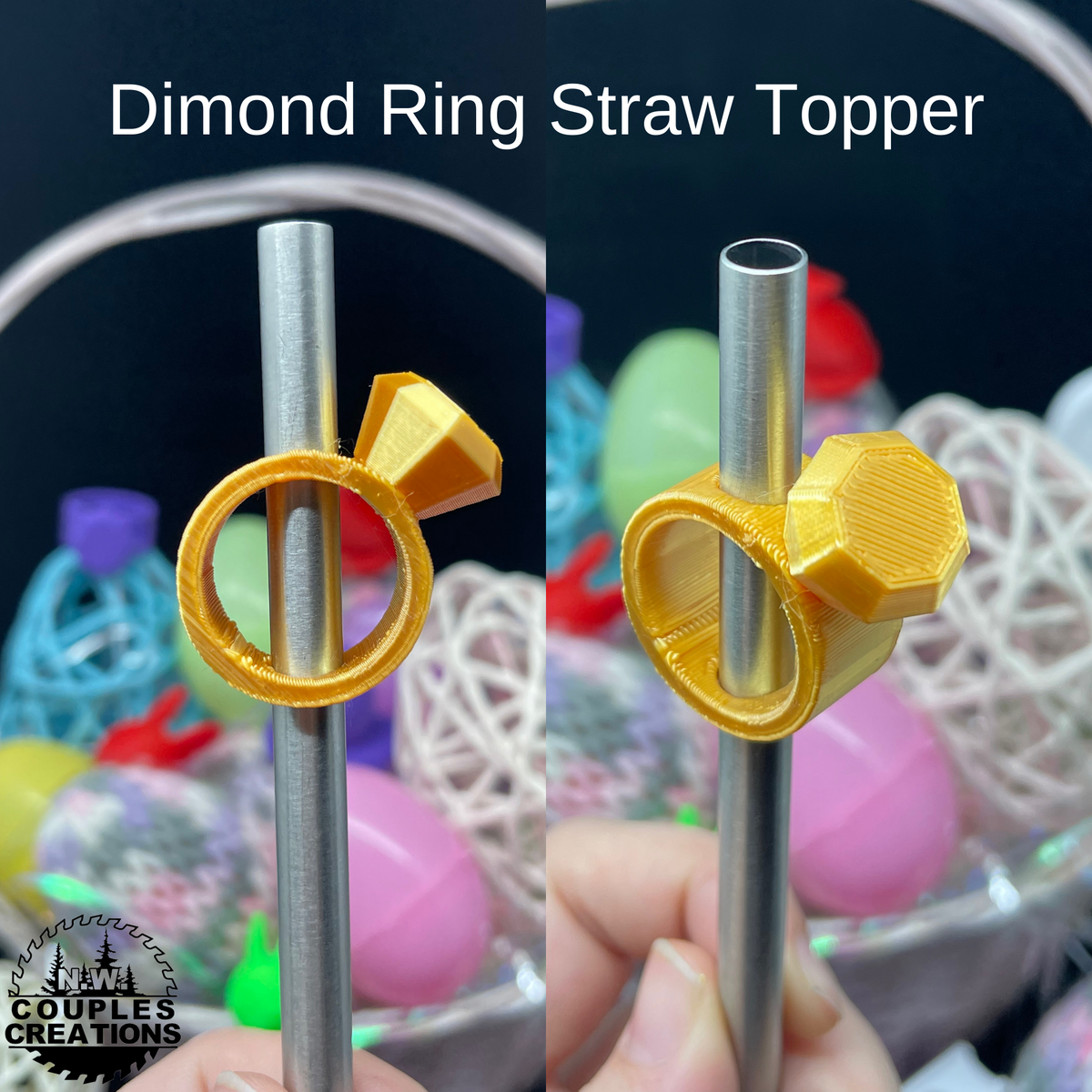 Straw Toppers/ Straw Pals – N.W. Couples Creations LLC