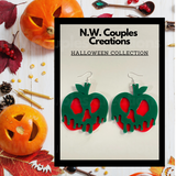 Acrylic Halloween earrings