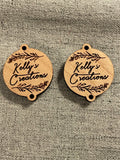 Custom wood tags/ keychains