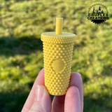 Studded tumbler keychain