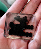Rubber Stamp with Acrylic handle