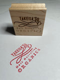 Rubber Stamp With Wood Handle