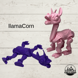 Flexi Animals, LlamaCorn, Turtle, Frog