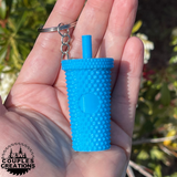 Studded tumbler keychain