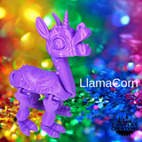 Flexi Animals, LlamaCorn, Turtle, Frog