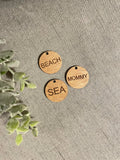 Custom wood tags/ keychains