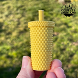 Studded tumbler keychain