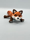 Fox 3D printed decor figurines