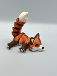 Fox 3D printed decor figurines