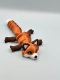 Fox 3D printed decor figurines