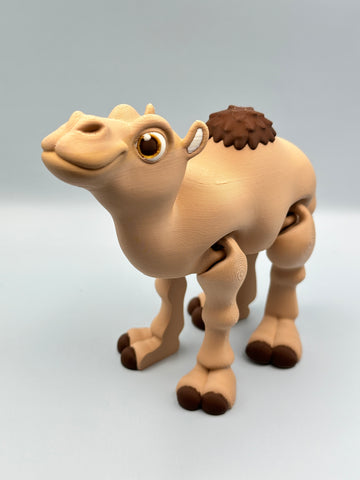 Camel 3D printed charming decor figurine