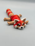 Red Panda 3-D printed multicolor figurine decor