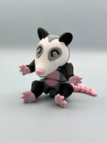 possum 3-D printed multicolor figurine Decor