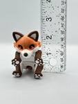 Fox 3D printed decor figurines