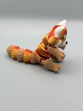 Red Panda 3-D printed multicolor figurine decor