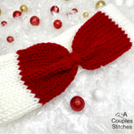 Christmas Thin Knitted ear warmers / Headband