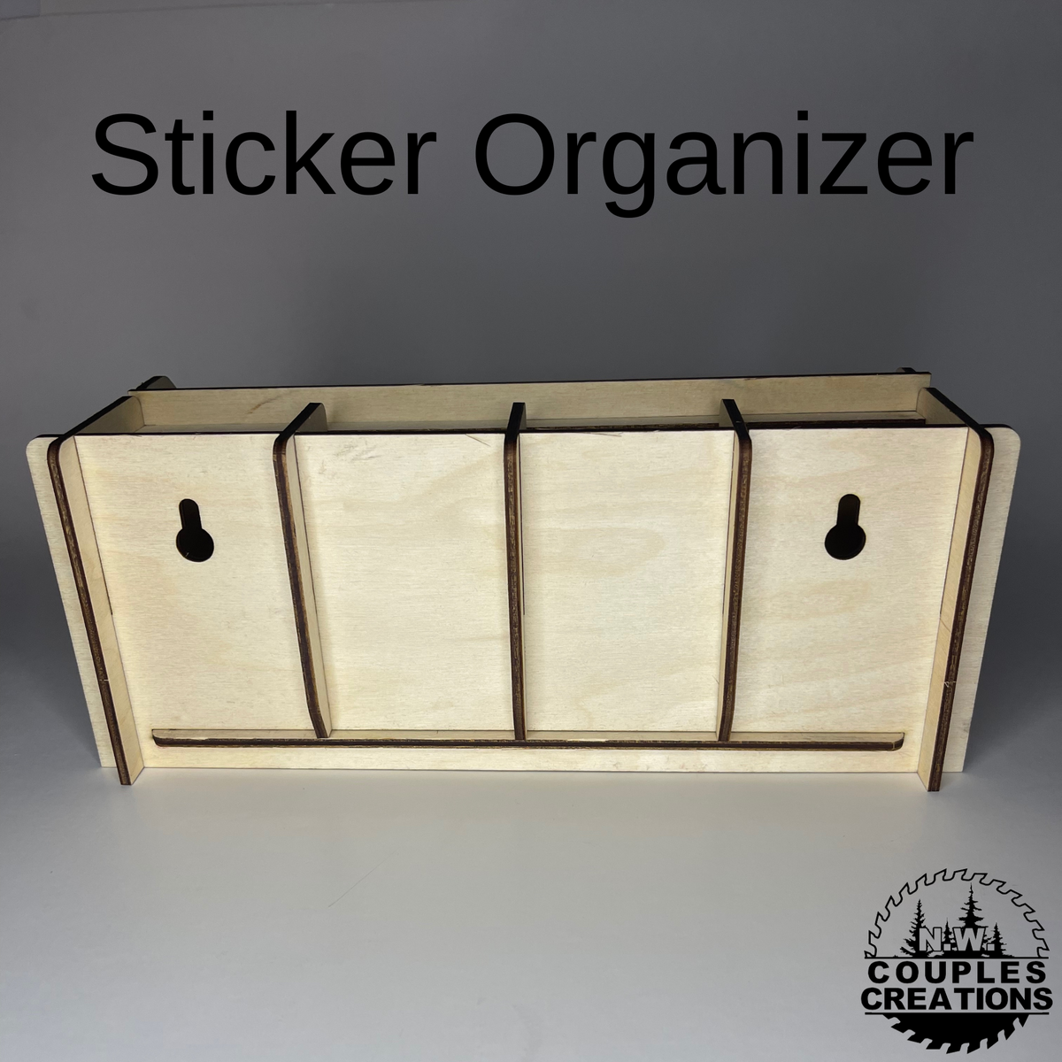 Sticker Display Box – N.W. Couples Creations LLC