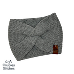 Knitted ear warmers