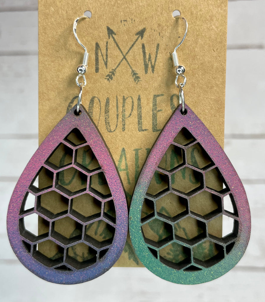 TEARDROP WOOD EARRING BLANKS – N.W. Couples Creations LLC