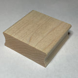 Rubber Stamp With Wood Handle