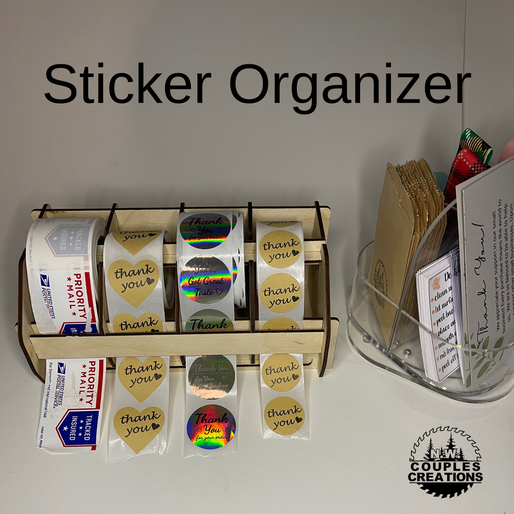 Sticker Display Box – N.W. Couples Creations LLC