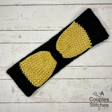 Christmas Thin Knitted ear warmers / Headband