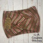 Knitted ear warmers