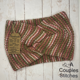 Knitted ear warmers