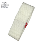 Valentines Day- Thin Knitted ear warmers / Headband
