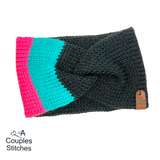 Knitted ear warmers